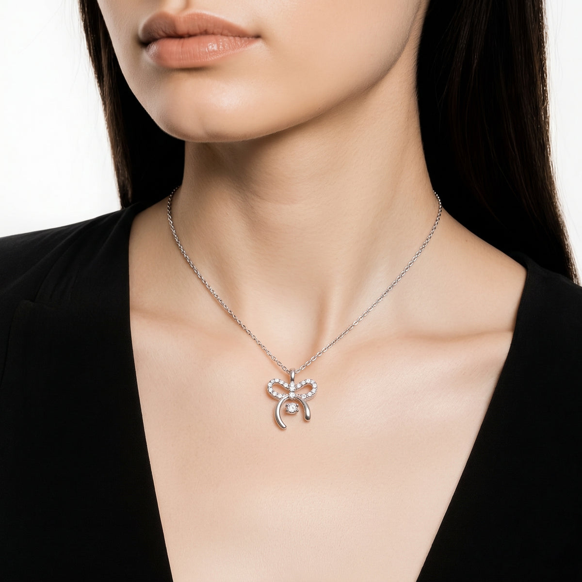 Dancing Bow Necklace