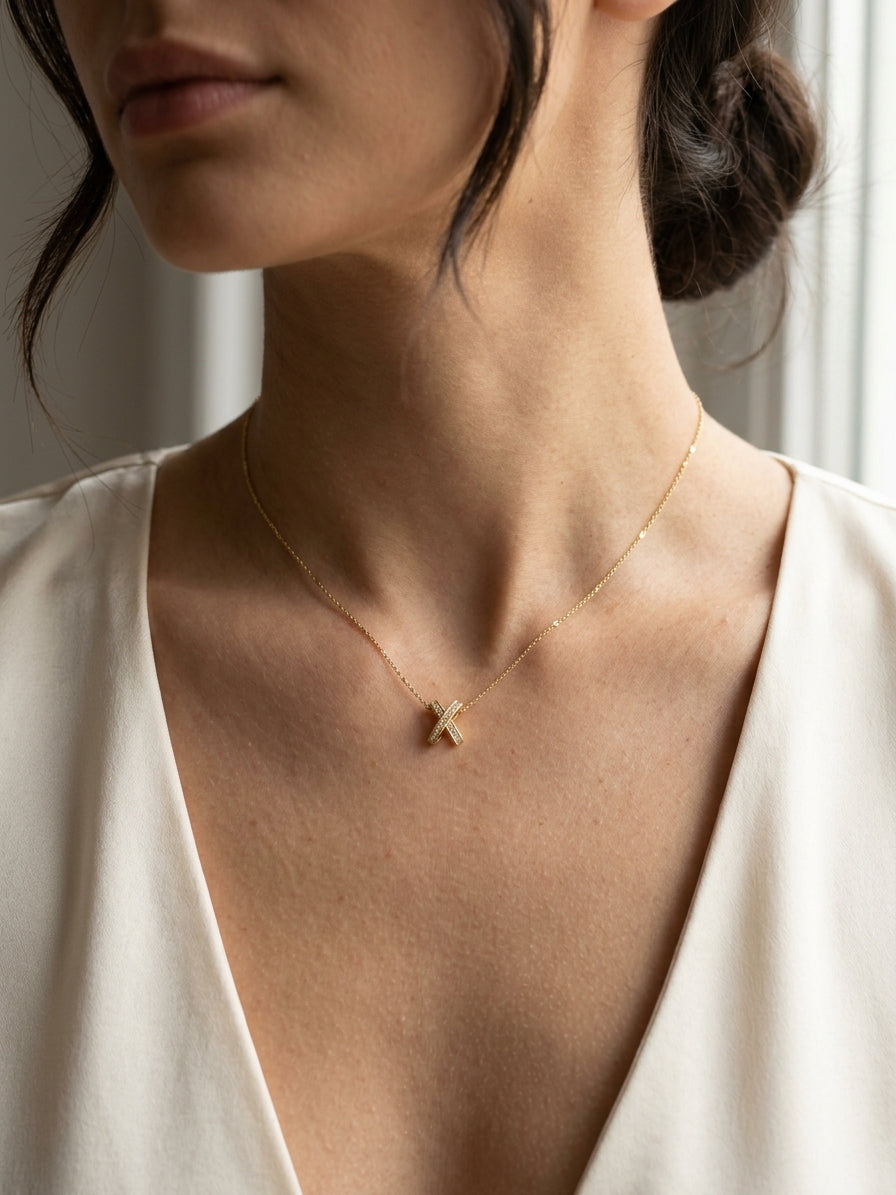Xenia Gold Necklace