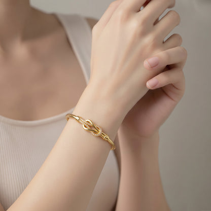 Lazo Bangle – Gold