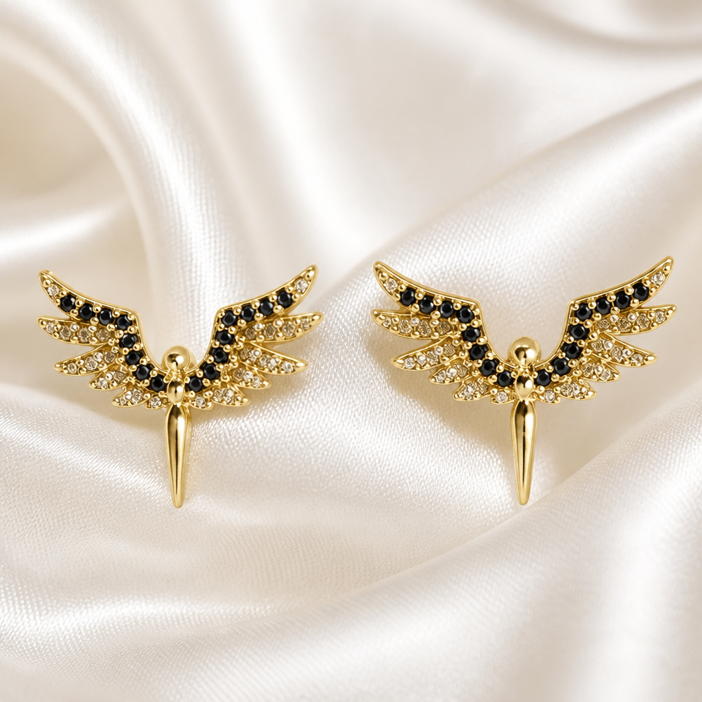 Angel Gold Earrings