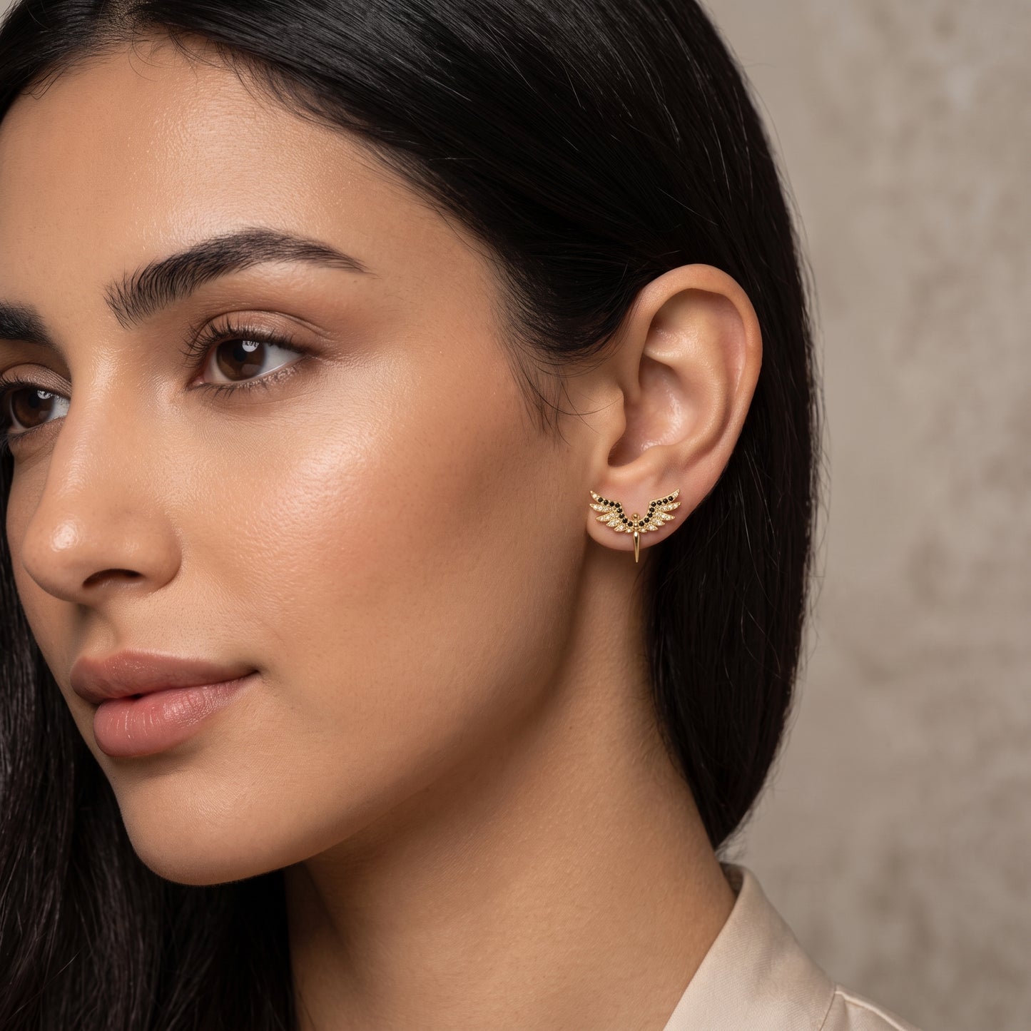 Angel Gold Earrings