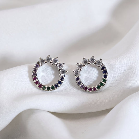 Prism Silver Earrings
