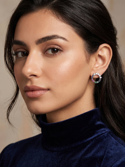 Prism Silver Earrings