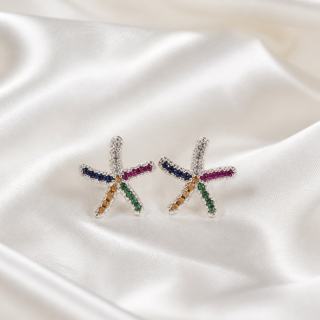 Stella Silver Earrings