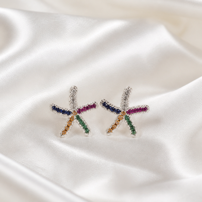 Stella Silver Earrings