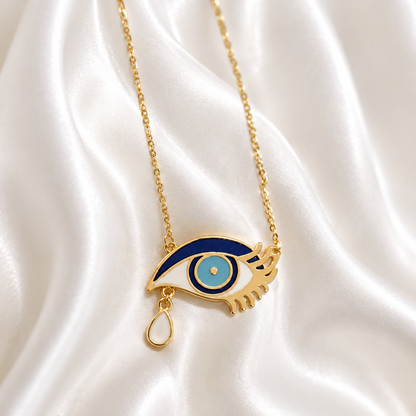 Teardrop Eye Necklace