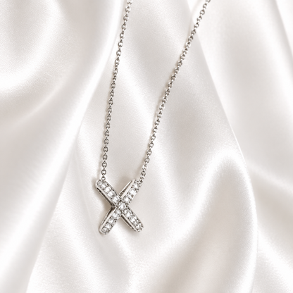 Xenia Silver Necklace